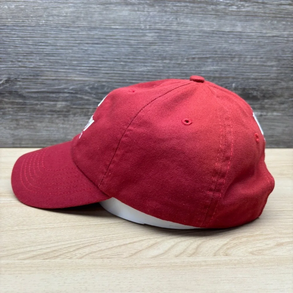 Indiana University Kelley School of Business Hat Cap Strap Back Red IU Hoosiers